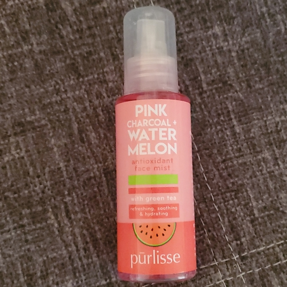 Purlisse pink charcoal + 🍉antioxidant face mist